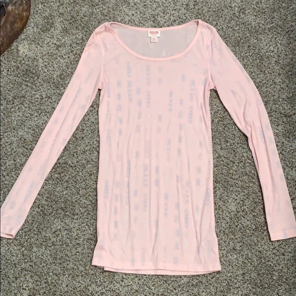 Pink Long Sleeve Thermal